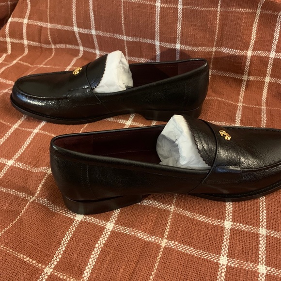 Black Tory Burch Goat leather loafers - Picture 3 of 6
